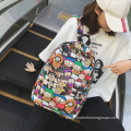 Wholesale new low moq Korean middle high school students backpacks for girls